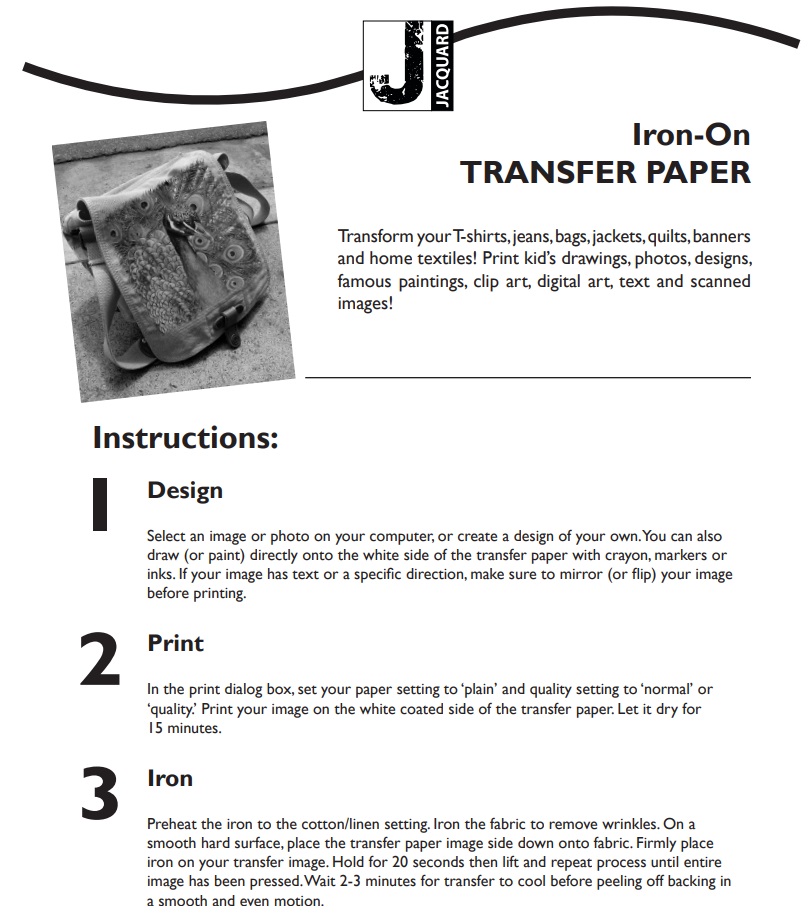 Jacquard Products — Transfer Paper