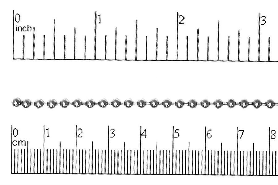Stainless Steel Chain - #S17 - 3mm Ball Chain