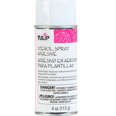 Tulip Stencil Spray Adhesive