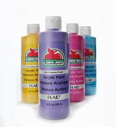 Apple Barrel Gloss Acrylic Paint - 8 oz Bottles